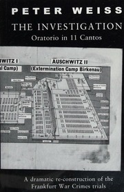 Cover of edition investigationora0000weis