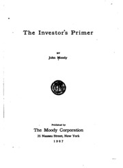 Cover of edition investorsprimer00moodgoog