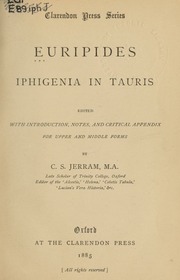Cover of edition iphigeniainta00euri