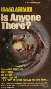Cover of edition isanyonethere0000isaa