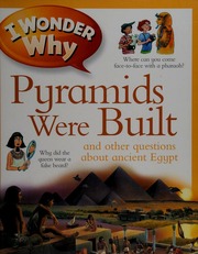 Cover of edition iwonderwhypyrami0000stee