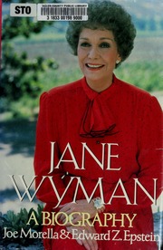 Cover of edition janewymanbiograp00more