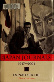 Cover of edition japanjournals19400rich