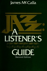 Cover of edition jazzlistenersgui00mcca
