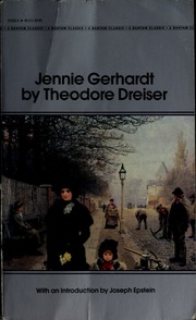 Cover of edition jenniegerhardt00theo