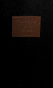 Cover of edition jenniegerhardtno1926drei