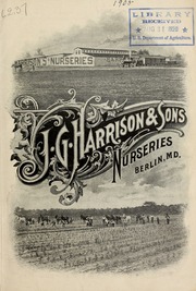 Cover of edition jgharrisonsonsnu1905harr