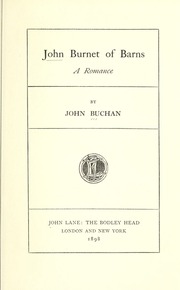 Cover of edition johnburnetofbarn00buch