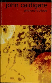 Cover of edition johncaldigate00trol