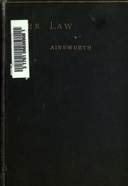 Cover of edition johnlawprojector00ainsuoft