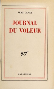 Cover of edition journalduvoleur0000gene