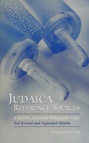 Cover of edition judaicareference0000cutt_p6a5