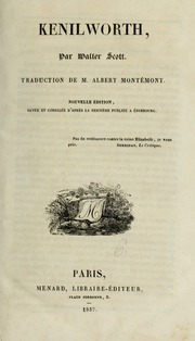 Cover of edition kenilwort00scot