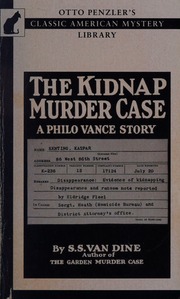 Cover of edition kidnapmurdercase0000vand_r0o6