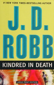 Cover of edition kindredindeath0000robb_r1o1