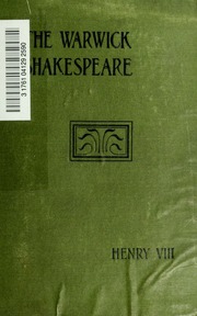 Cover of edition kinghenryeighth00shakuoft