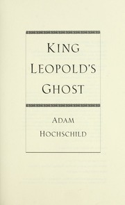 Cover of edition kingleopoldsgho000hoch
