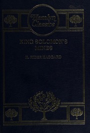 Cover of edition kingsolomonsmine0000hagg_i9k4