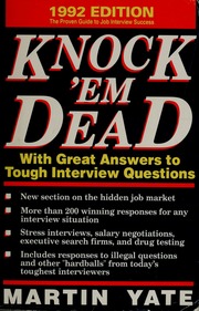 Cover of edition knockemdeadwit1992yate