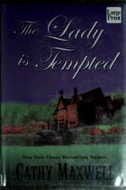 Cover of edition ladyistempted00maxw_0