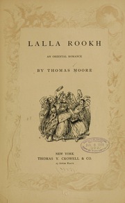 Cover of edition lallarookhorient03moor