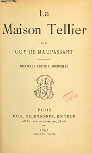 Cover of edition lamaisontellier00maupuoft