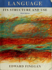 Cover of edition languageitsstru000fine