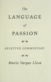 Cover of edition languageofpassio00varg