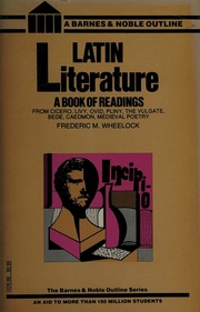 Cover of edition latinliteratureb0000whee_d6n6