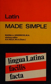 Cover of edition latinmadesimple0000hend