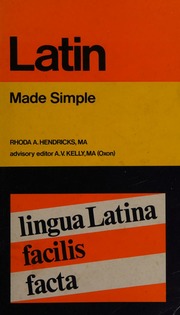 Cover of edition latinmadesimple0000hend_w2l4
