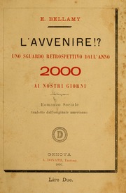 Cover of edition lavvenireunosgua00bell