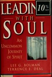 Cover of edition leadingwithsoulu00bolm
