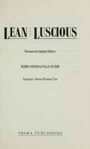 Cover of edition leanluscious00hinm