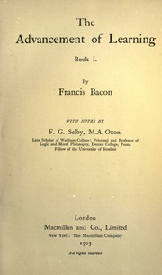 Cover of edition learningadvancem00bacouoft