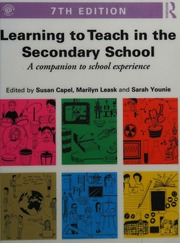 Cover of edition learningtoteachi0000unse_7edi