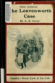Cover of edition leavenworthcased00greeuoft