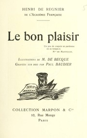 Cover of edition lebonplaisir00rguoft