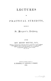Cover of edition lecturesonpract00melvgoog