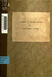 Cover of edition legendofsleepyho00irviiala