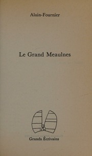 Cover of edition legrandmeaulnes0000unse