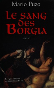 Cover of edition lesangdesborgia0000puzo_q7c3