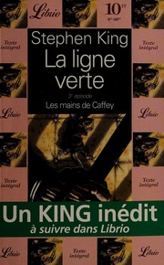 Cover of edition lesmainsdecaffey0000king