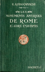 Cover of edition lesmonumentsanti00rodo