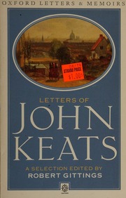 Cover of edition lettersofjohnkea0000keat_x8p3