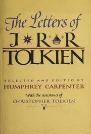 Cover of edition lettersofjrrtolk00tolk_0