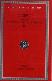 Cover of edition letterstohisbrot0000cice