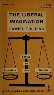 Cover of edition liberalimaginati00tril