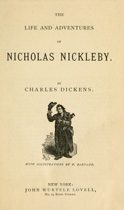 Cover of edition lifenich00dick
