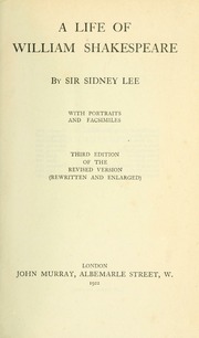 Cover of edition lifeofwilliamsha00lees